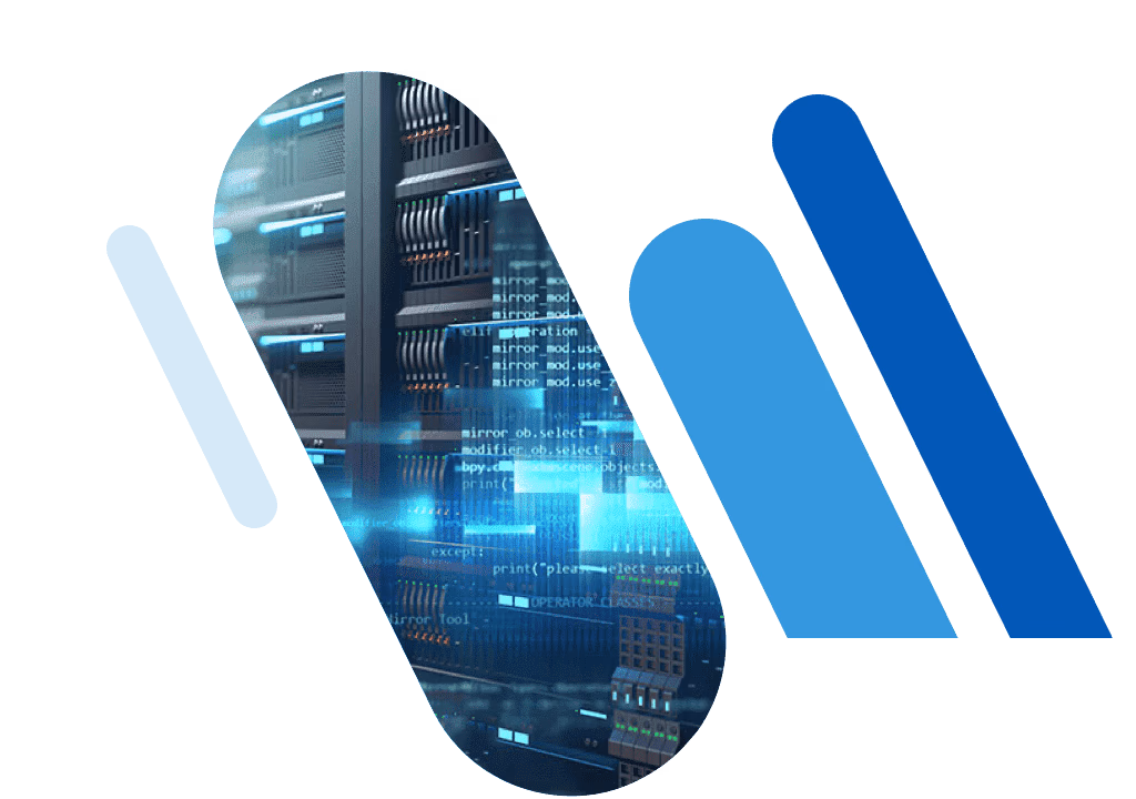 Nahaufnahme eines Servers