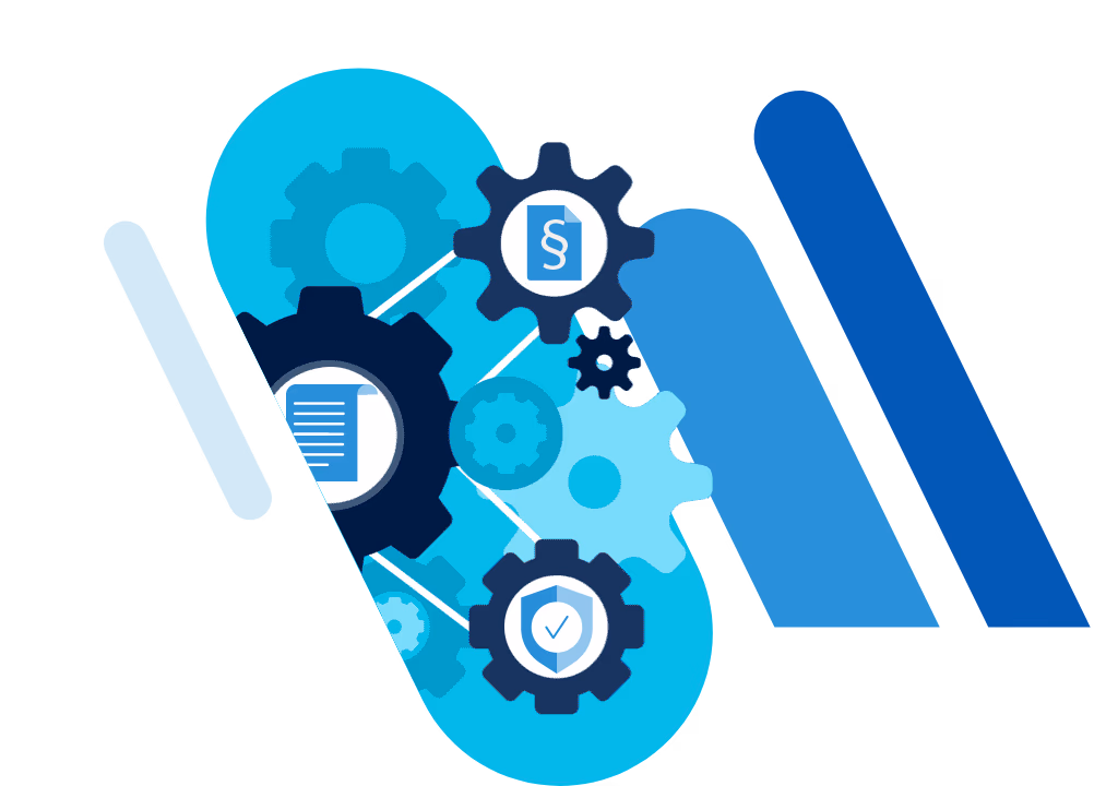 Nahaufnahme der Erstellung eines Impressum mit rechtmäßigen Angaben.